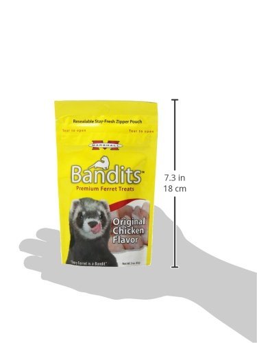 (3 Pack) Marshall Bandits Ferret Treat Chicken