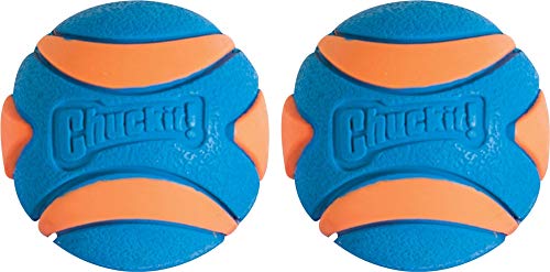 Chuckit! Ultra Squeaker Ball, Medium (2.5 Inch) 2 Pack