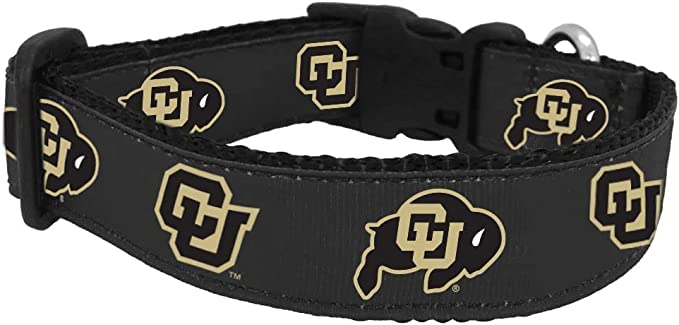 College Dog Collar (X-Small, Colorado)