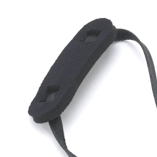 Resco Professional Cordo-Hyde Spinner Show Dog Lead With Built In Swivel And Neck Pad, 3/16-Inch Wide By 56-Inch Long, Black