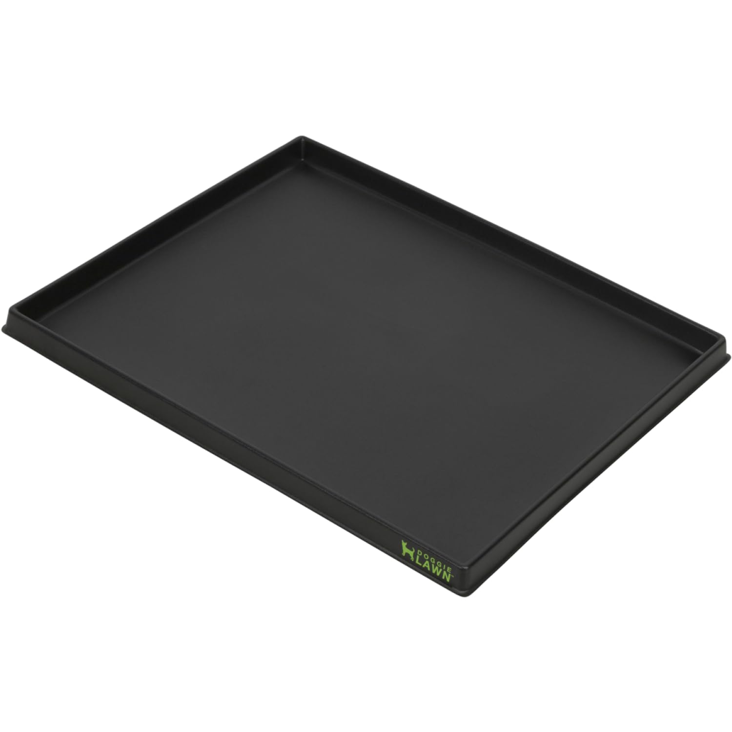 Doggielawn Non-Spill Dog Potty Training Tray - Leak-Proof Hdpe Plastic Grass Pad Holder For Apartments & Urban Homes - Reusable 