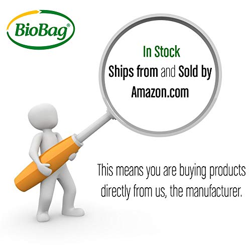 Biobag Premium Pet Waste Bags With Handles, Standard Size, 150 Count, Great For All Dog Breeds