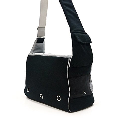 Dogo Boxy Messenger Bag - Black