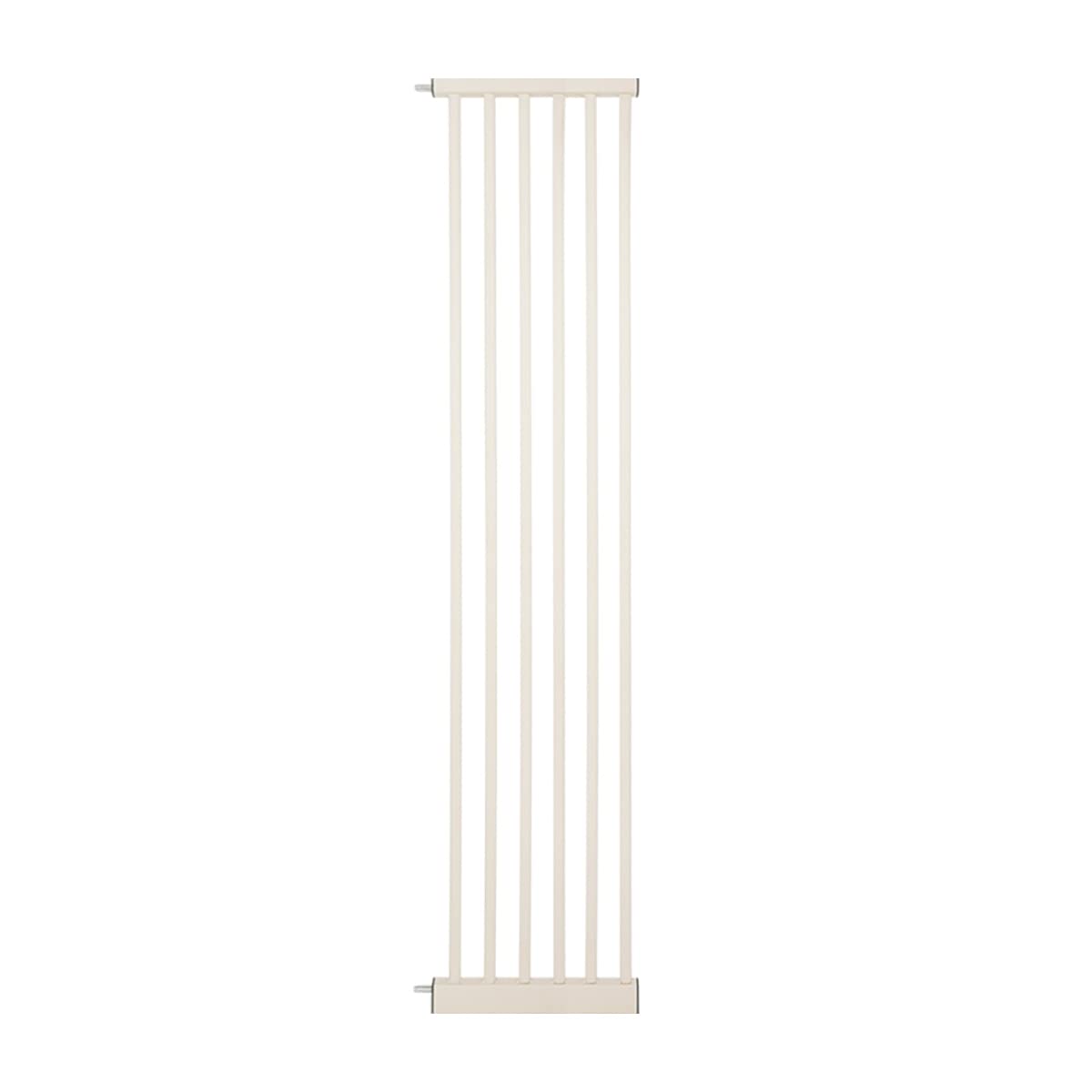 Lumizone Extra Tall Pet Gate 55.12'' High Pressure Mounted 12.60'' Wide Extension kit 1.37'' Gap (12.60'', Cream White)