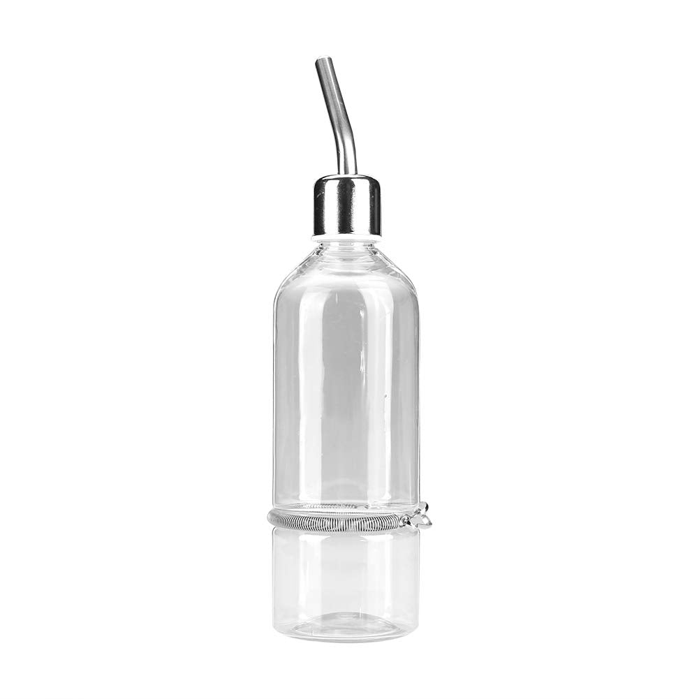Automatic Pet Parrot Water Feeder, Pet Bird Water Feeding Bottle Dispenser With Stainless Steel Ball Nipple Cage Accessories(L)