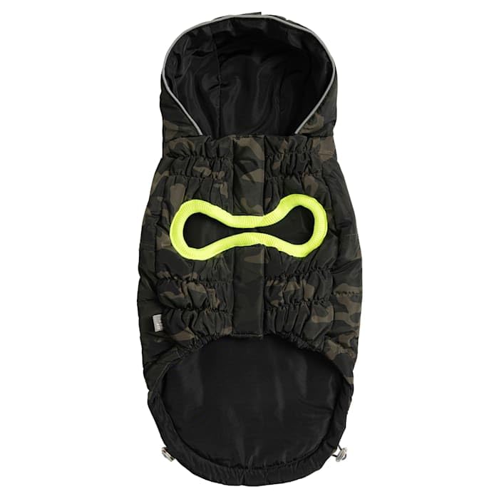 Gf Pet Recycled Parka Dog Coat – Earth-Friendly Waterproof Dog Jacket | Warm Lining, Classic Style | Outwear For Small Medium Large Dogs – Camouflage - 4Xl
