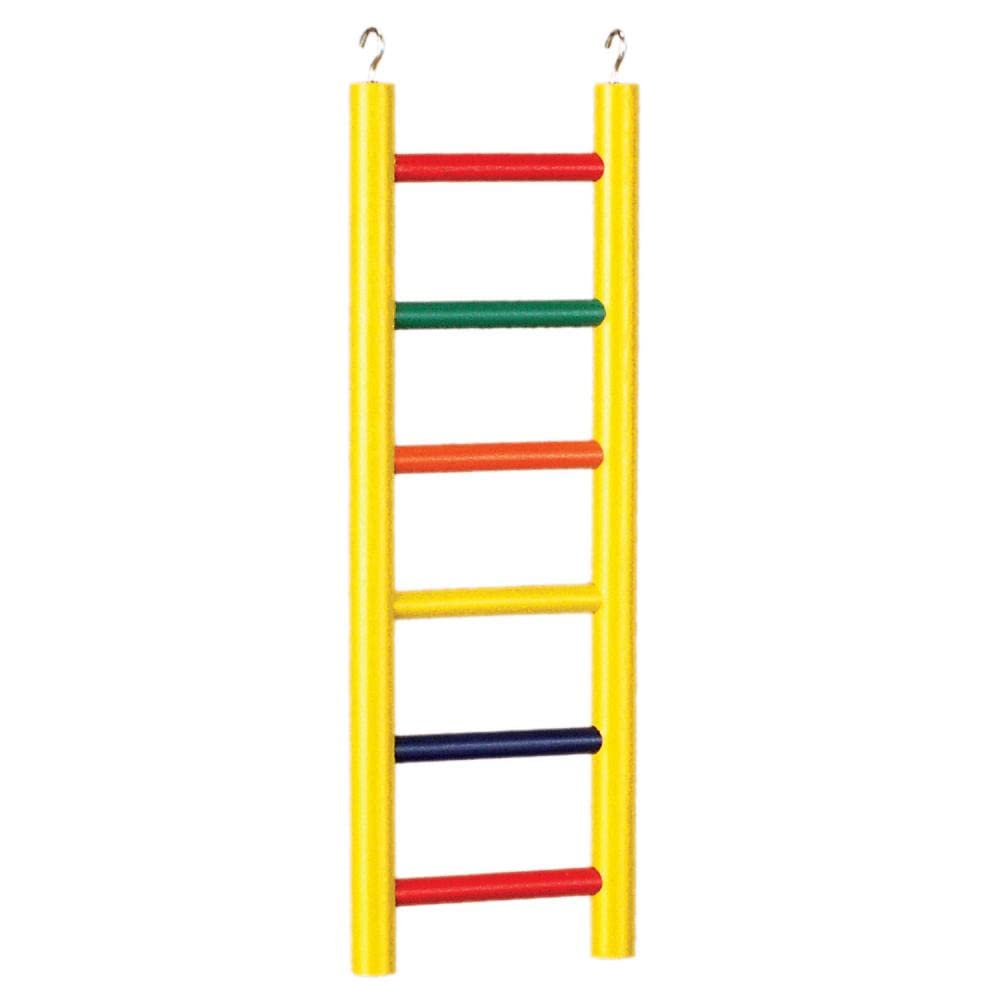 Prevue Pet Products Carpenter Creations 6 Rung 12 In Colored Solid Wood Ladder