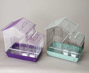Prevue Pet Products Bpv41615 2-Pack House Style Cockatiel Cage, Colors Vary