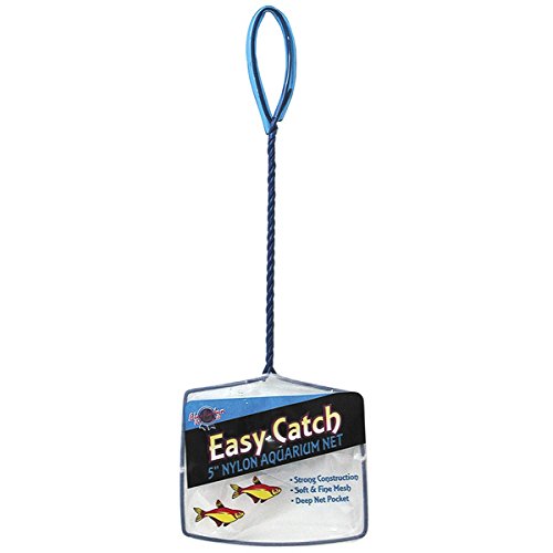 Blue Ribbon Pet Easy Catch Soft And Fine Nylon Aquarium Net, 1 Count (5' W Net)