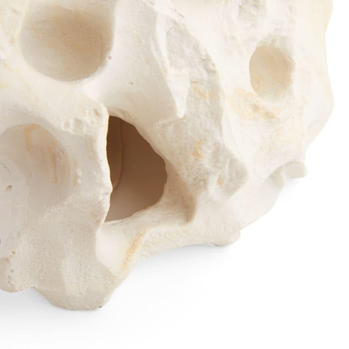 imagitarium Texas Holey Rock - Large Off-White Resin Aquarium Decoration