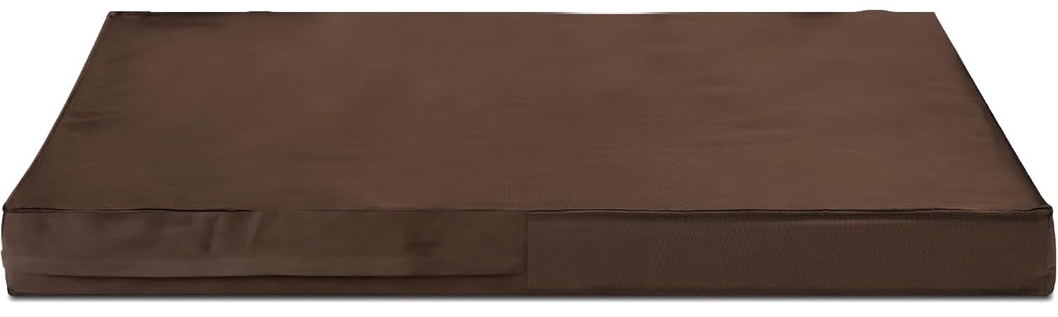 Dalema Dog Bed Cover,Waterproof Tough Plastic Diy Pet Bed Cover,Non Stick Hair Easy To Clean Rectangular Fillable Dog Bed Covers
