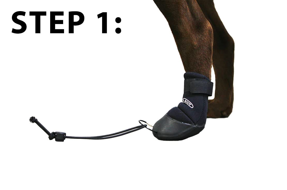 Walkabout Toe'Sup Anti-Knuckling Aid | Supportive 2-In-1 Dog Boot And Paracord Solution For Paw And Pad Protection | Rapid Pain
