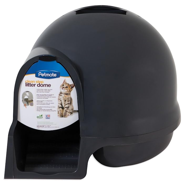 Booda Clean Step Litter Box In Dark Grey