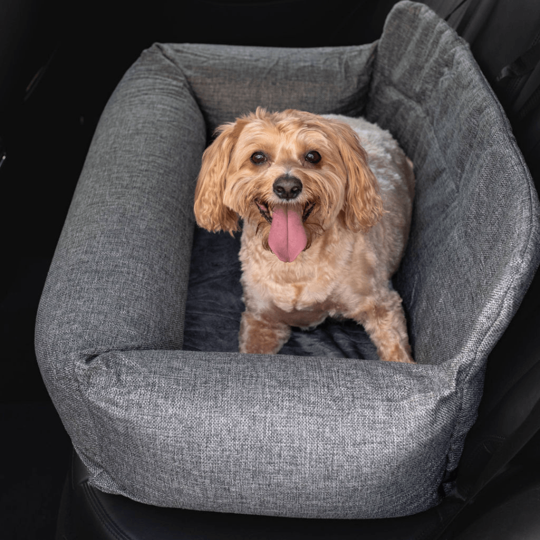 PupProtector™ Performance Tweed Memory Foam Dog Car Bed