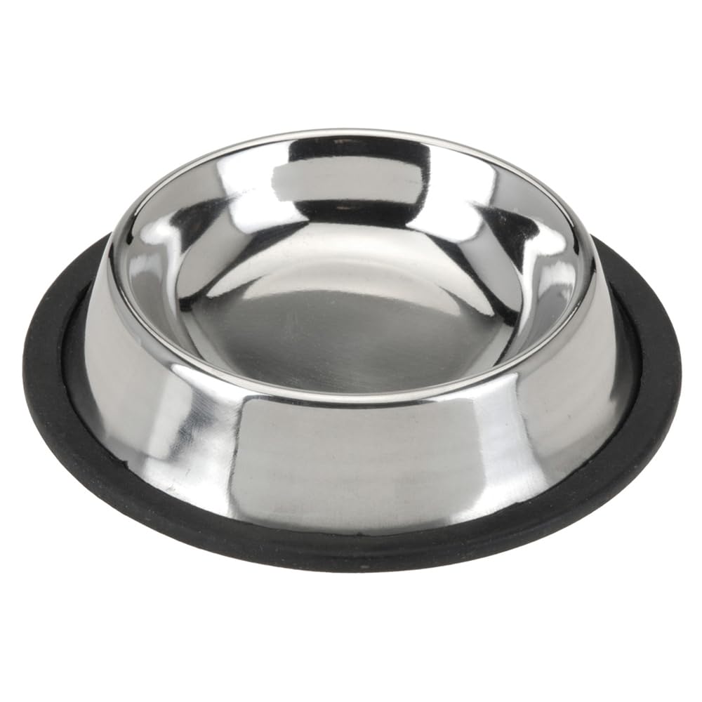 Paw N Pet Stainless Steel Pet Feeding Bowls For Dogs And Cats | 900 Ml | Dry Kibble, Wet Food, Water Bowl, Treats | Non Slip Des