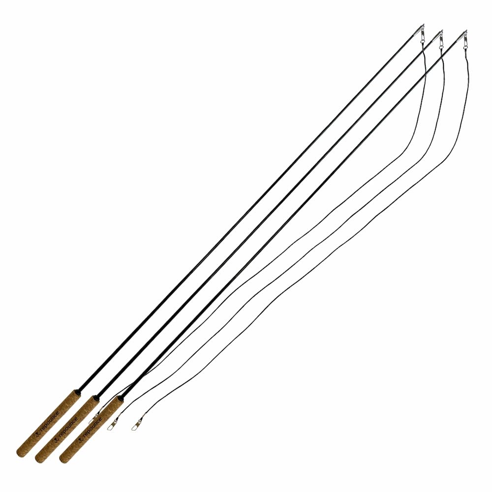 Repounce Forever Stick 3-Pack - The Unbreakable Cat Toy Wand - All-In-One Cat Toy And Cat String Toy - Indestructible Cat Toys F