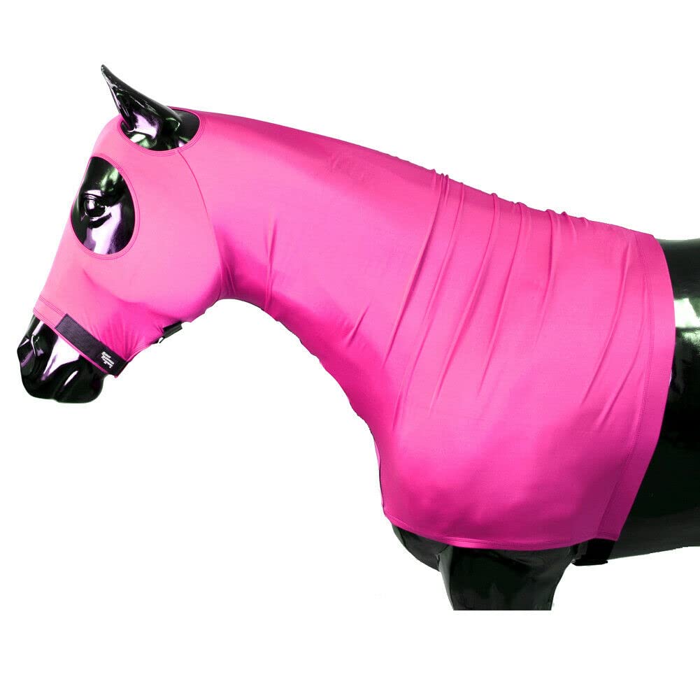 Sleazy Lycra Hood Medium Hot Pink