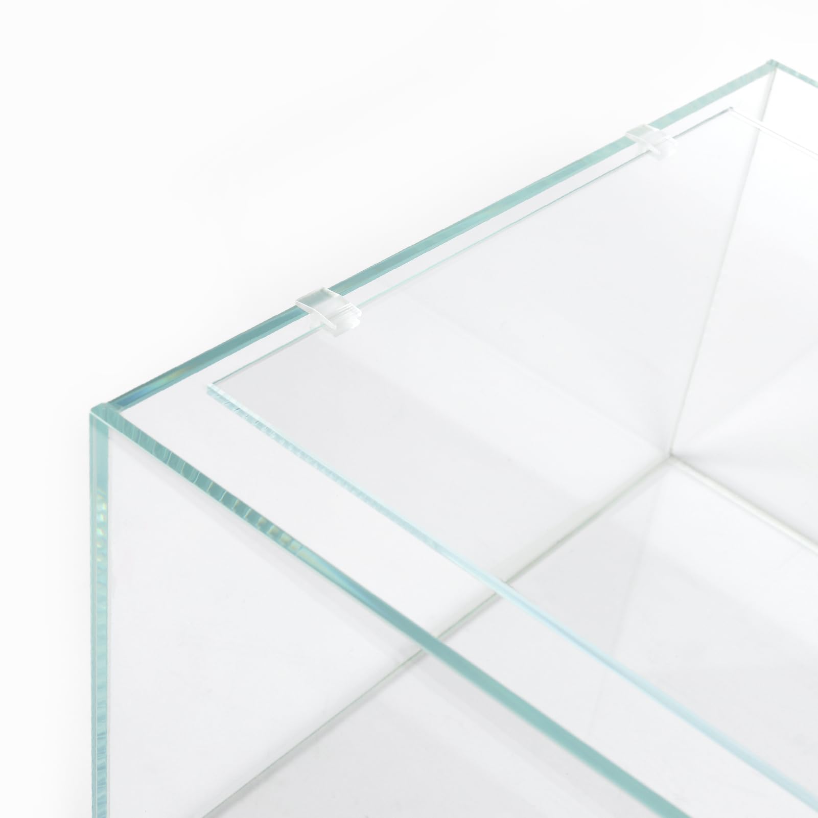 Landen 4Mm Thick Clear Glass Aquarium Lid,Includes 4 Clips For Secure Placement, 576 X 352Mm(22.68X13.86 Inches) For 584-588 Mm