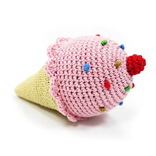 Dogo Ice Cream Crochet Dog Toy