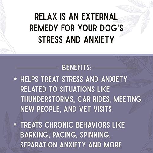Farm Dog Naturals Relax - Natural Stress and Anxiety Formula for Dogs, 1 Ounce
