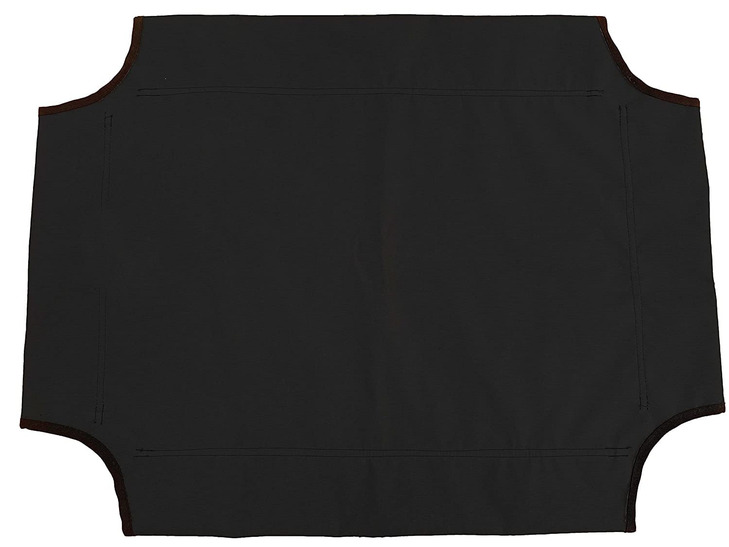 KOZI PET Polyester Pet Supplies Elevated Only Cover Pet Bed for Dogs & Cats, Pet (Small, Black) Only Cover