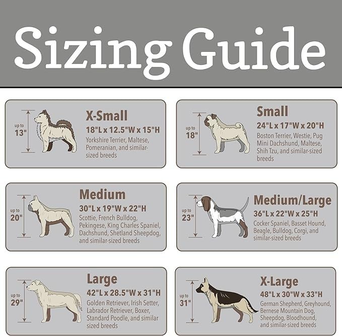 Proselect Easy Dog Crates For Dogs And Pets - Black;Medium-Large