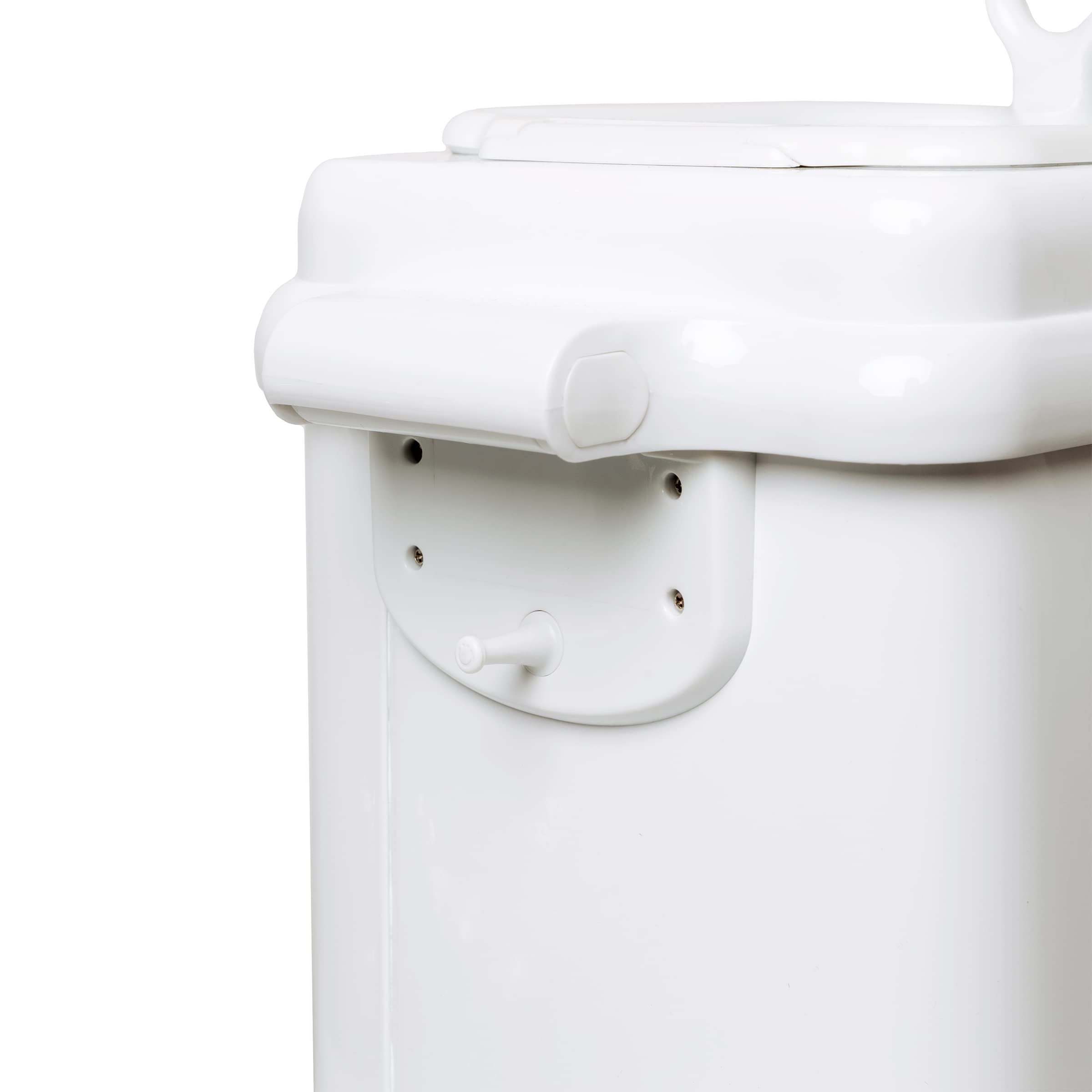 Ubbi Pet Waste Pail, Cat Litter Disposal System, Odor Locking, White