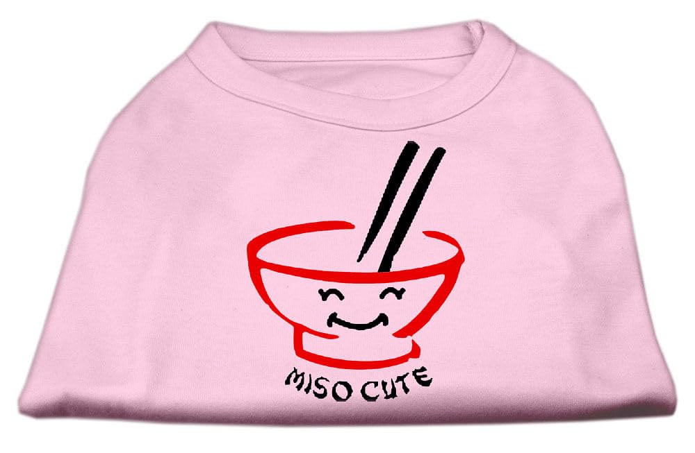 Mirage Pet Products Miso Cute Screen Print Shirts Pink Xl (16)