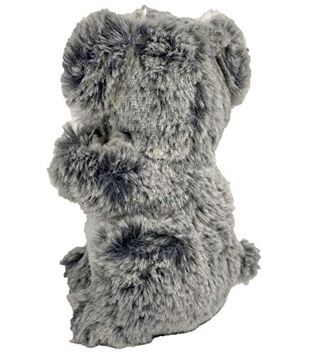 Multipet MiniPet Koala Dog Toy, 5" Plush, Assorted Colors, Model 44206