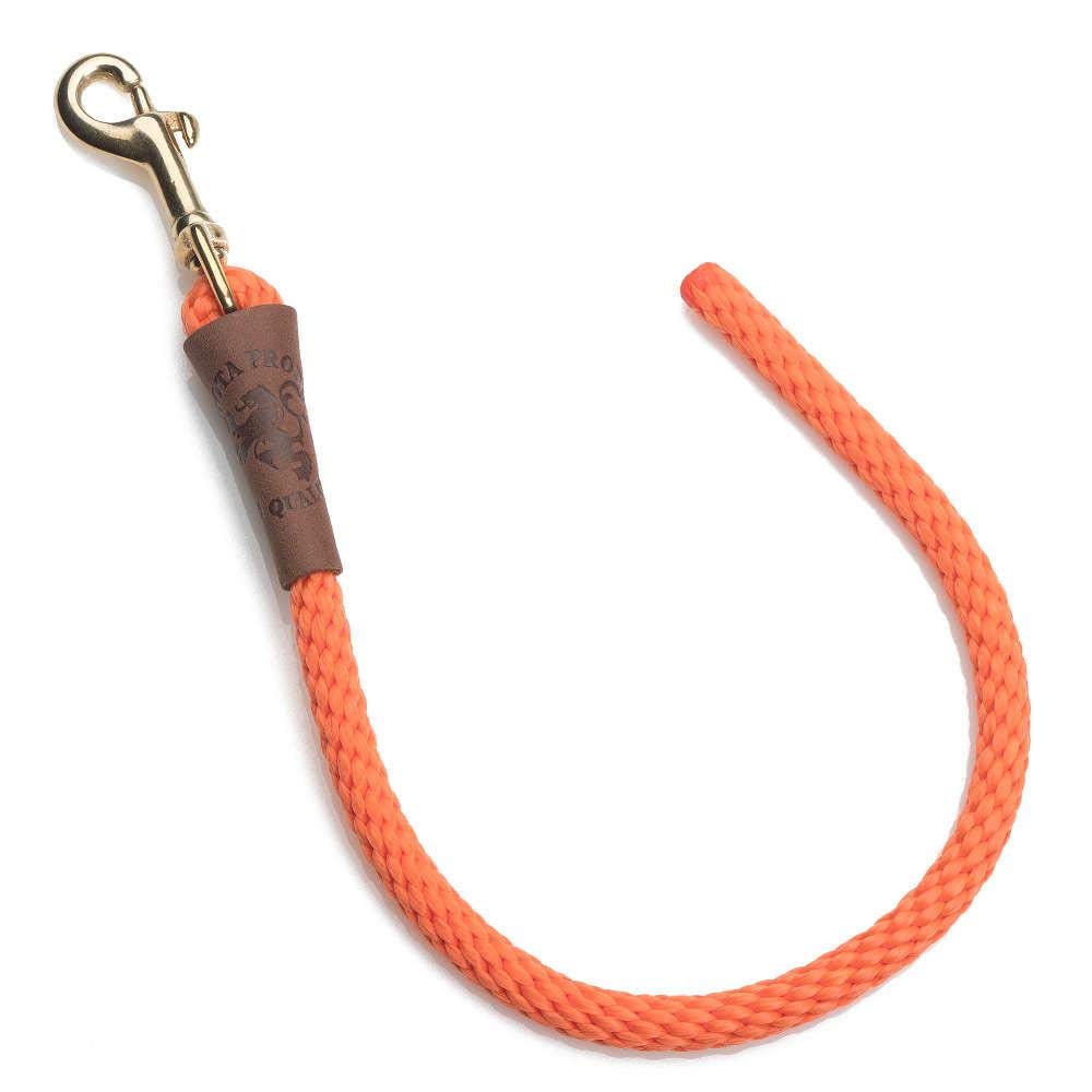 Mendota Pet Training Tab - Made In The Usa - Orange, 3/8 In X 16 In