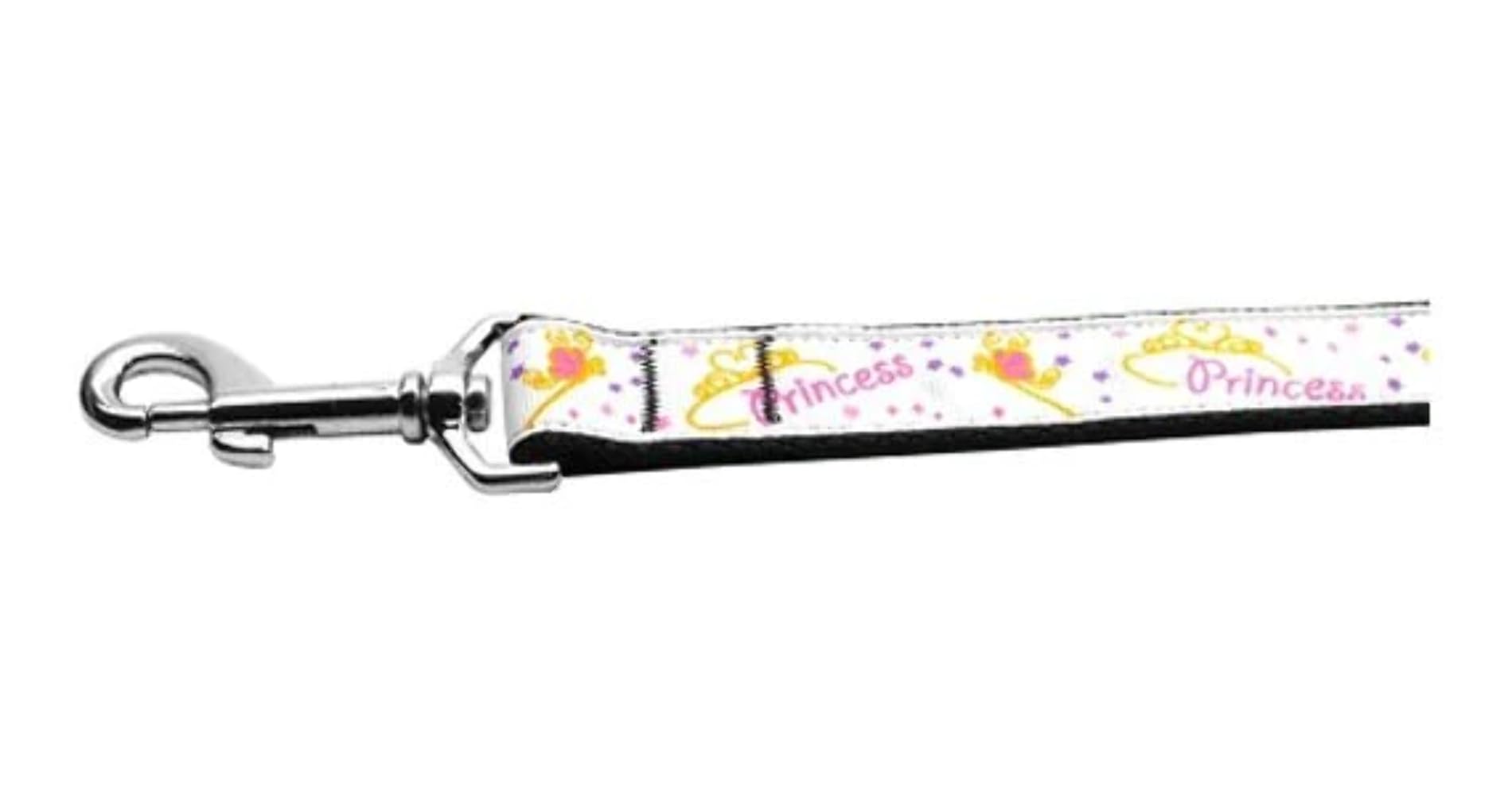Pet Dog & Cat Nylon Collar or Leash, "Princess" 5/8" w x 4 ft. leash
