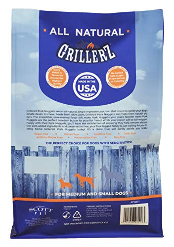 Grillerz All Natural Pork Nuggets Dog Chew