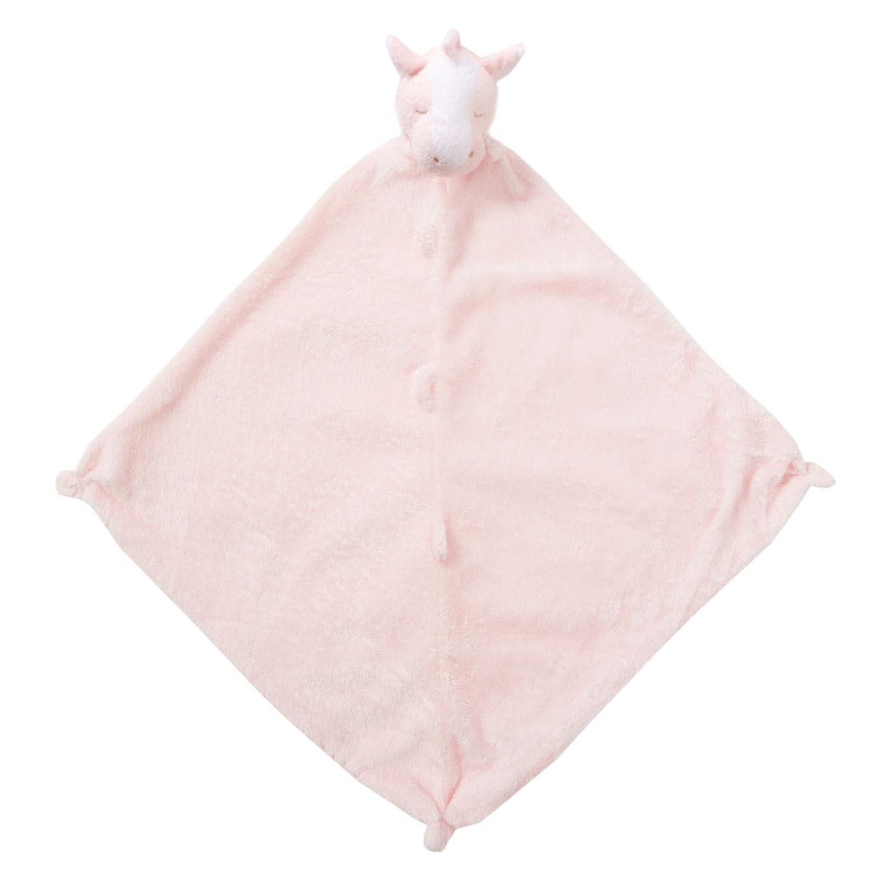 Angel Dear - Pink Pony Blankie 14X14 Inch (Pack Of 1)