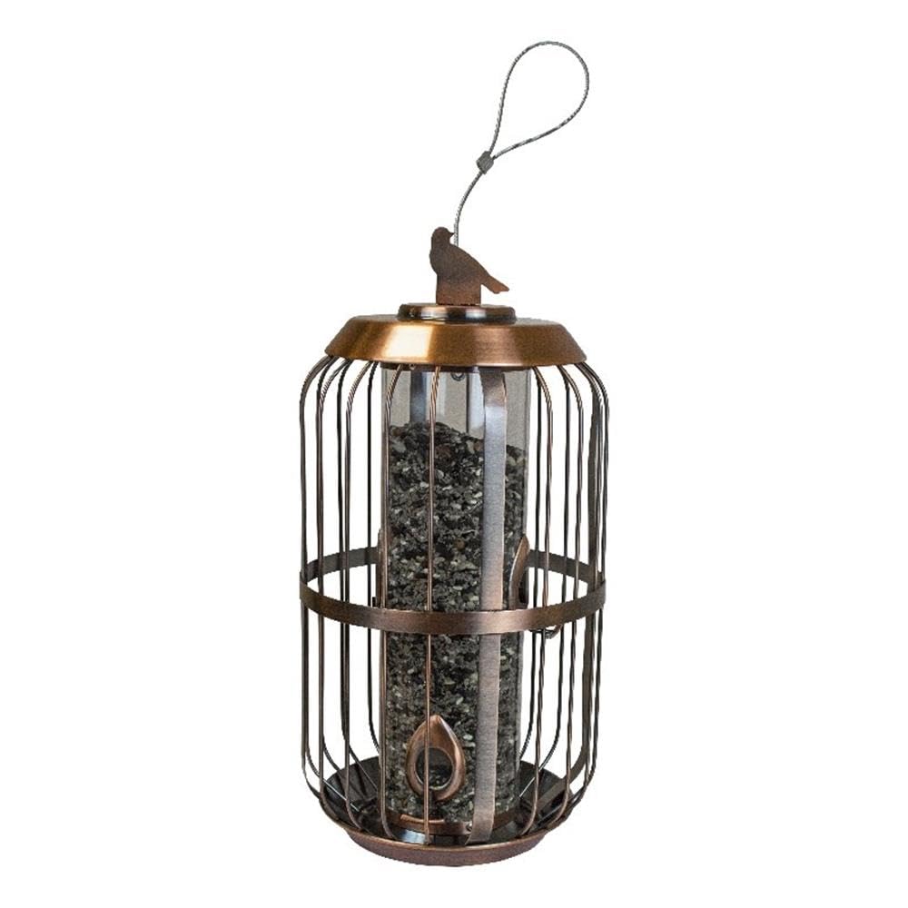 Outdoor Leisure Products Deluxe Bird Feeder, Copper