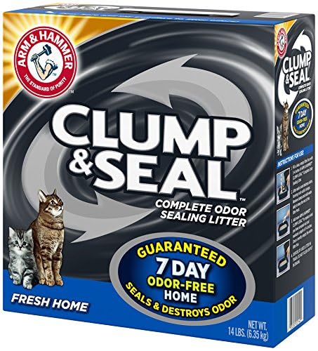 Arm & Hammer Clump & Seal Lightweight Litter, Fresh Scent, 14 Lbs
