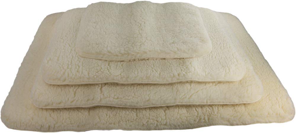 Activedogs Hi Loft Sherpa Faux Lambskin Dog Bed - Small 18''X24'' - Orthopedic & Machine Washable - Double Layered