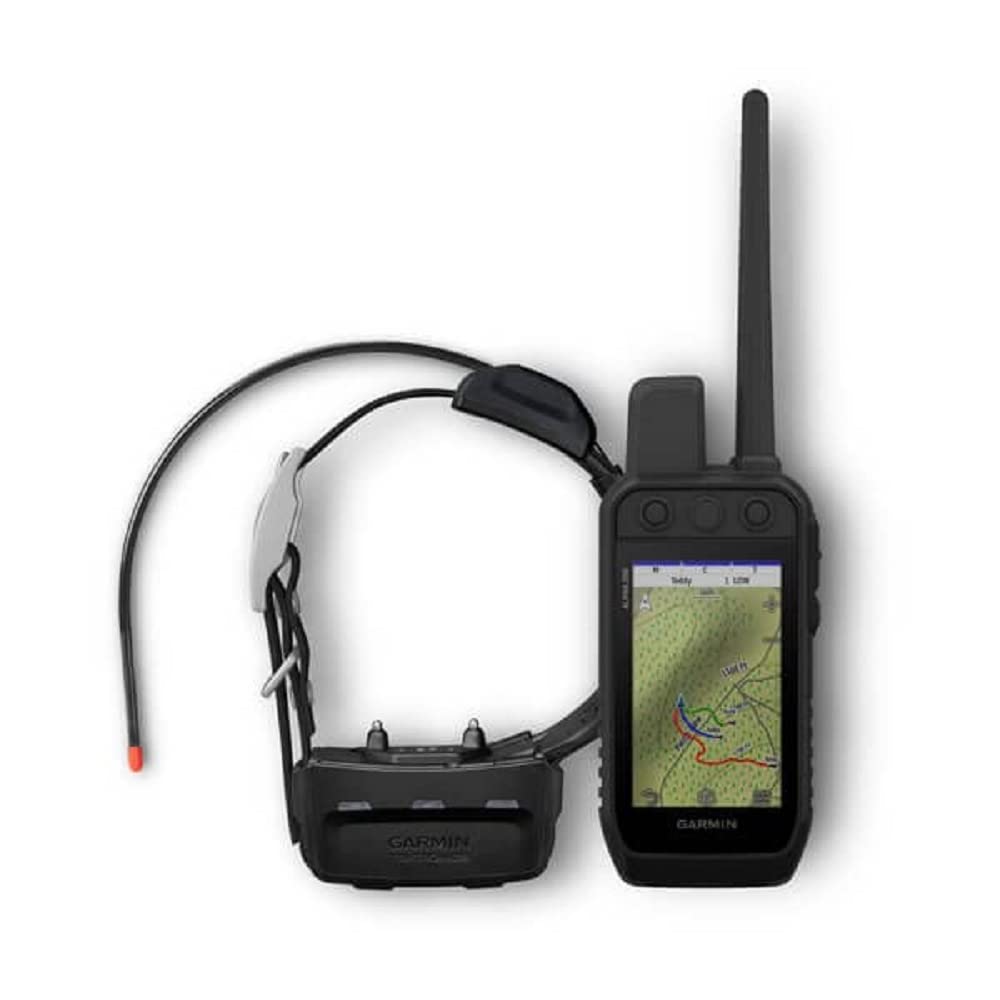 Garmin Alpha 200/TT 15X Bundle, Dog Tracker Device, Sun-Light Readable Touchscreen and 6 Button Design Trainer Handheld, High-Se
