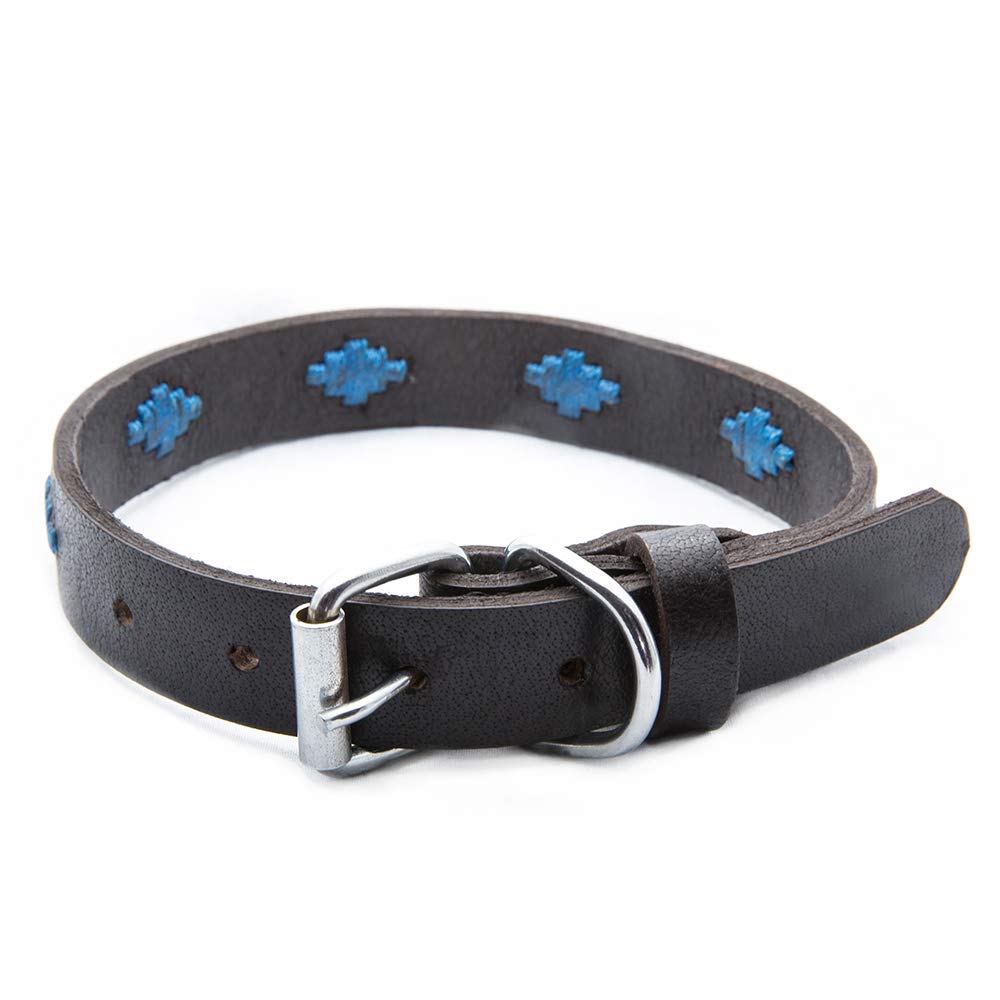 Gaucho Goods Soft Leather Dog Collar - Tahoe (S)