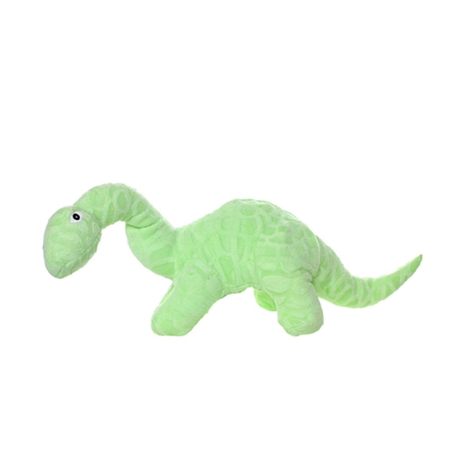 Mighty- Dinosaur Brachiosaurus - Squeaker - Multiple Layers. Made Durable, Strong & Tough. Interactive Play Dog Toy (Tug, Toss & Fetch). Machine Washable & Floats