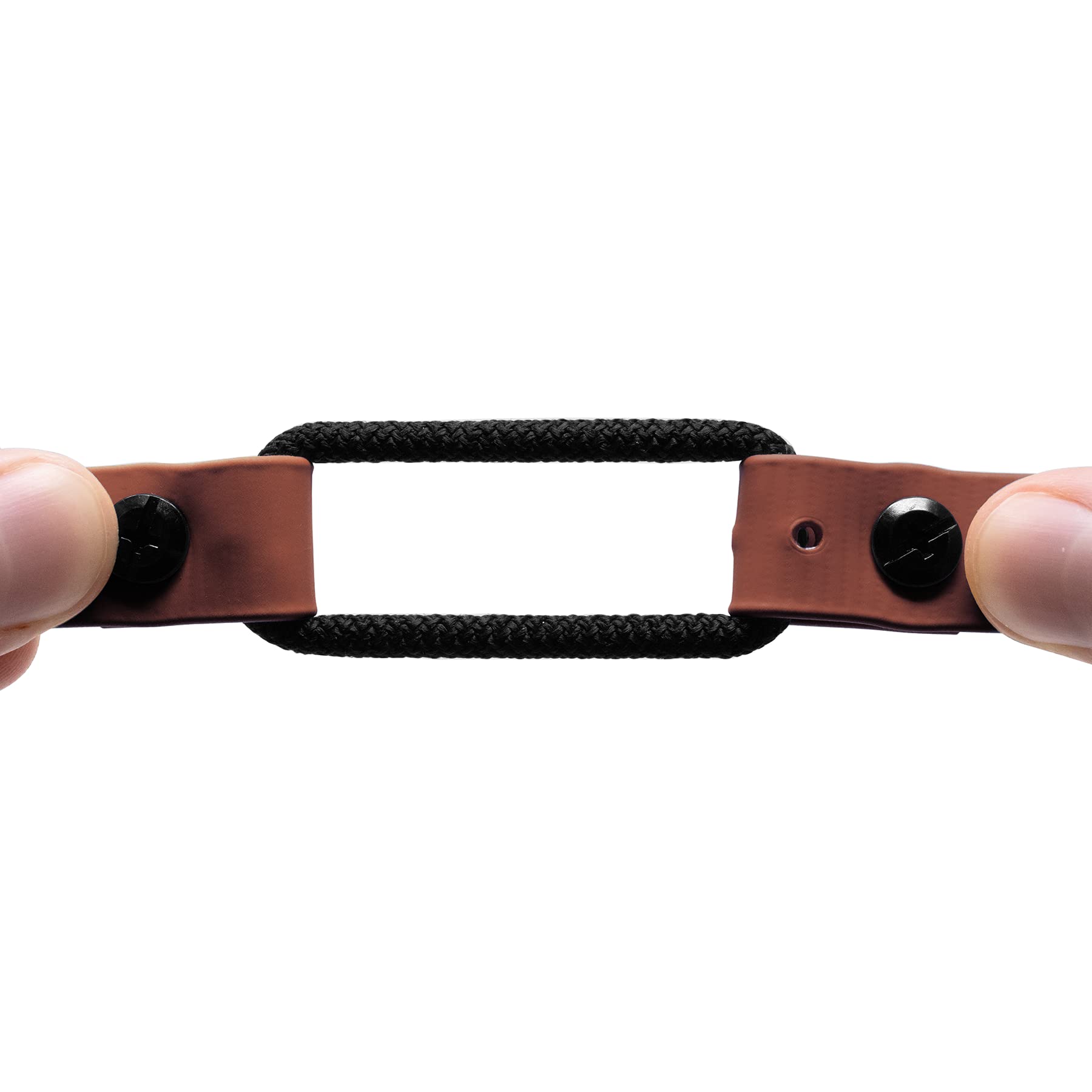 Educator Quick Snap Bungee Dog Collar, Biothane, Waterproof, Odorproof, Easy Connect And Disconnect Clasp And D Ring With Comfort Bungee Loop, Adjustable For Custom Fit, 1-Inch, Brown