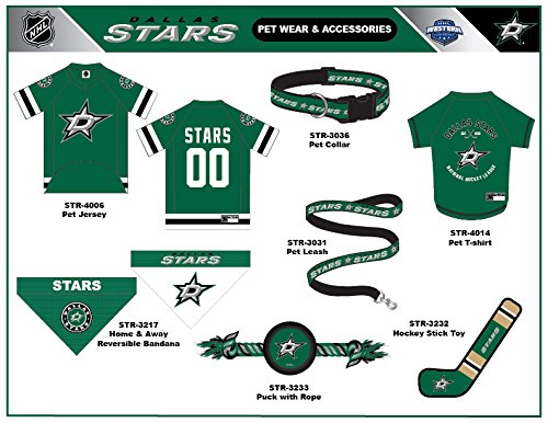 Pets First NHL Dallas Stars Puck Toy for Dogs & Cats. Play Hockey with Your Pet with This Licensed Dog Tough Toy Reward!