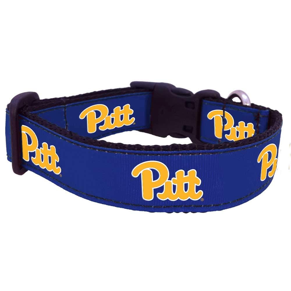 College Dog Collar (Small, Pitt)