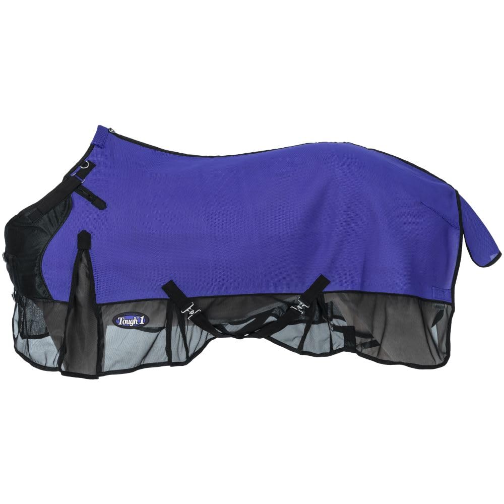 Tough 1 Air Mesh Fly Sheet With Snuggit 60 Purple