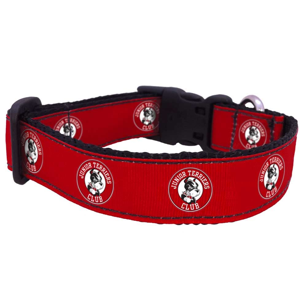 College Dog Collar (Large, Boston University)