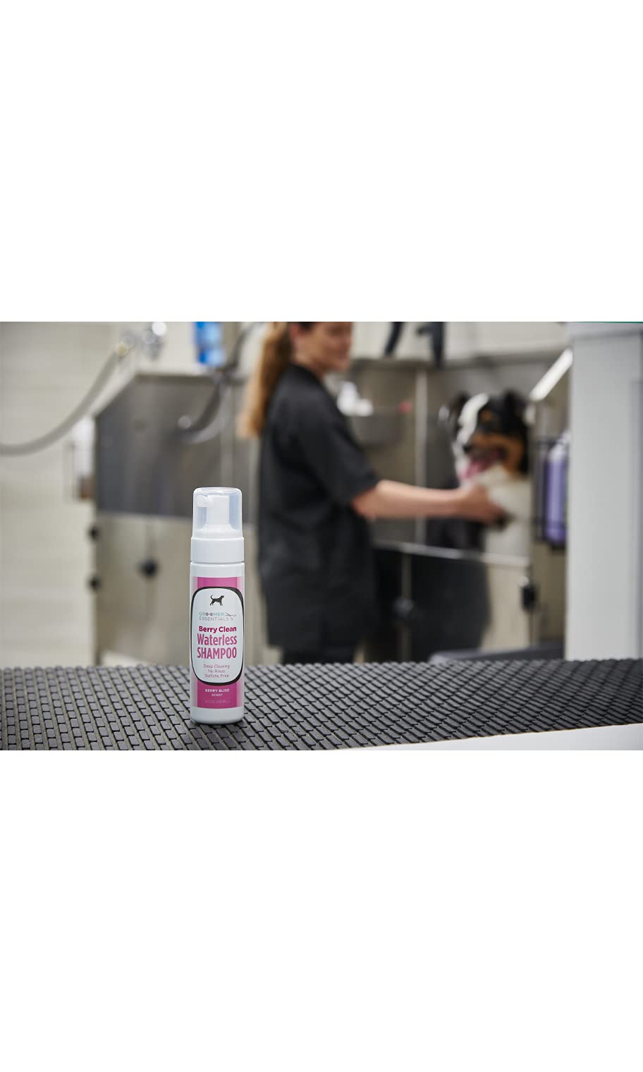 Groomer Essentials Berry Clean Waterless Shampoo - 8 Oz.