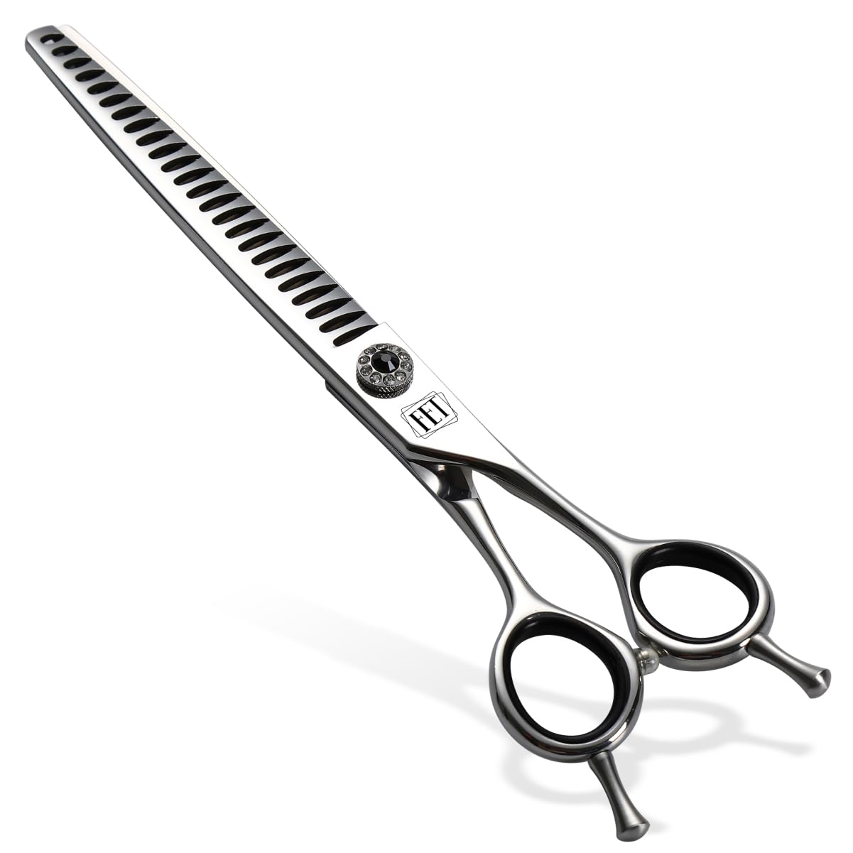 Fenice Totem Dog Grooming Scissors: 7.5 Inch Pet Chunker Shears Made Of Japanese 440C Advanced Stainless Steel Professional Groo