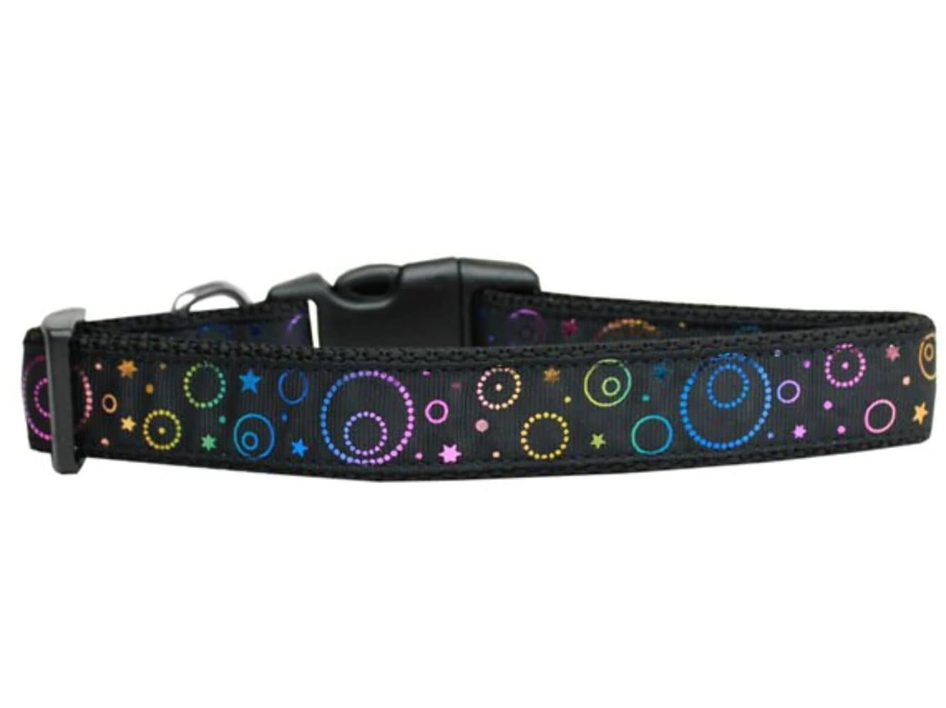 Pet Dog & Cat Nylon Collar or Leash, "Galactic Shimmer" 5/8" w x 6 ft. leash