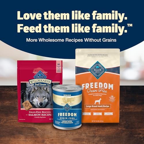 Blue Buffalo Freedom Grain-Free Large Breed Dry Dog Food, Supports Joint Health & Mobility, Made in the USA With Natural Ingredi