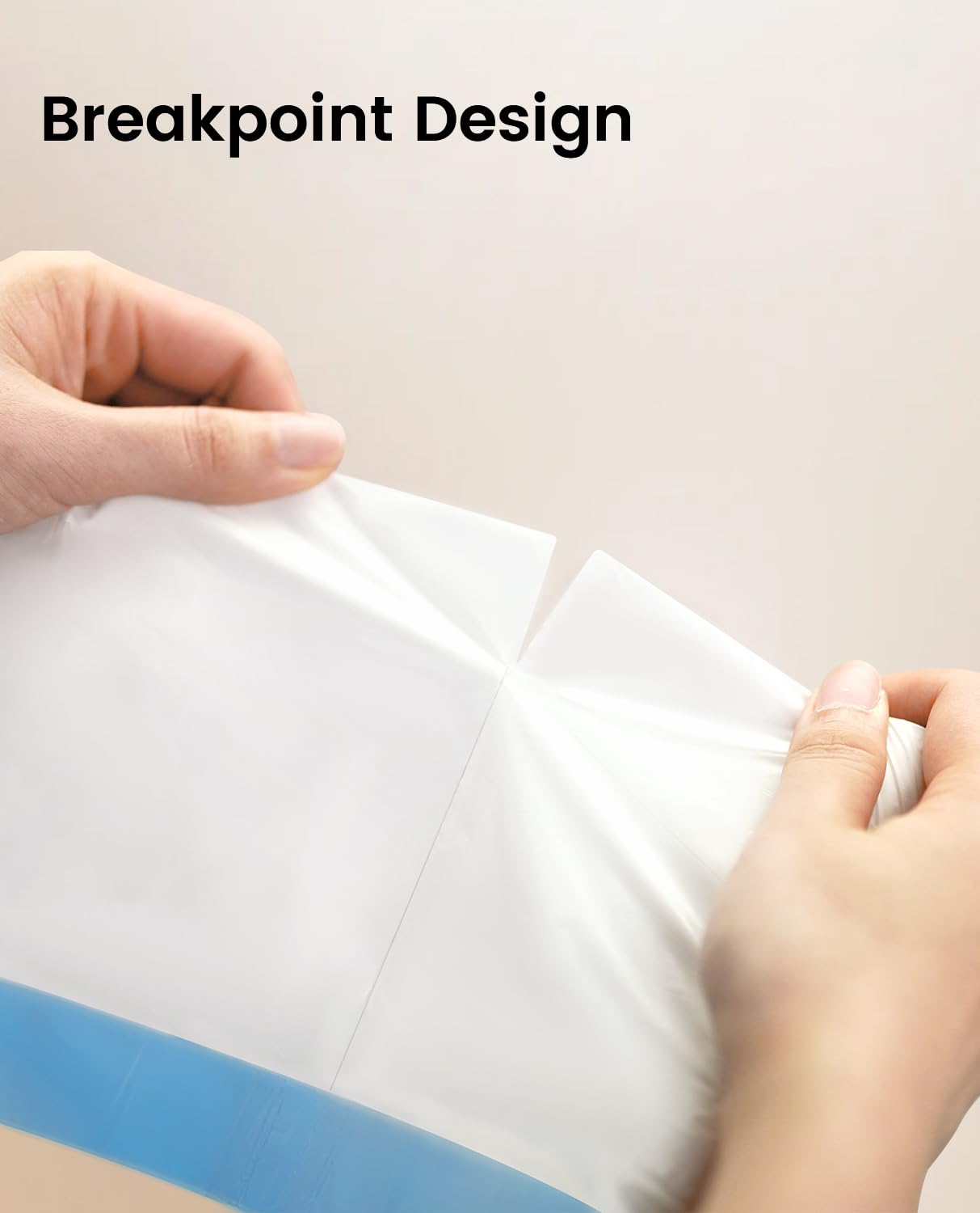 Cat Litter Box Liners-60 Count, Drawstring Cat Litter Waste Receptacles Bags For Lelo Elves Lmsp-10-18'' X 18''