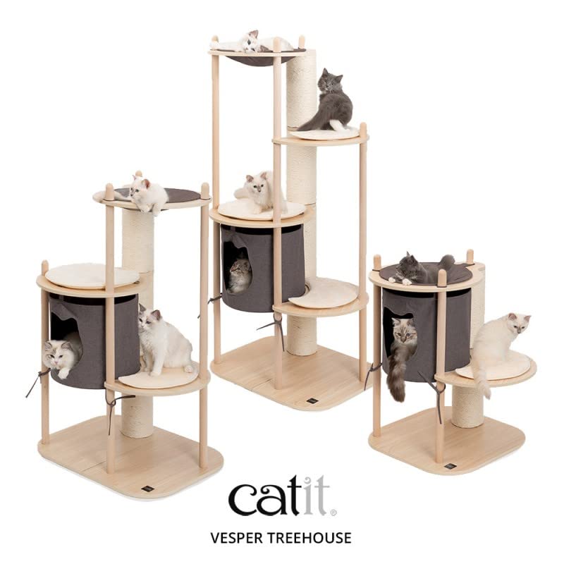 Catit Vesper Treehouse, Cat Tree Furniture, Small